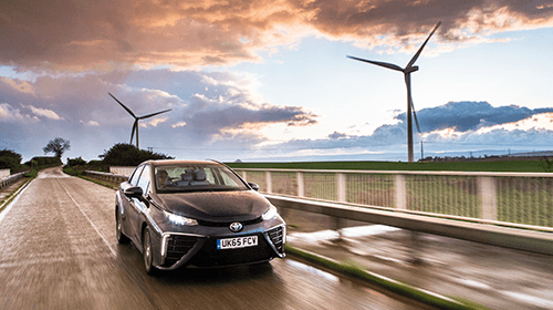Hydrogen powered car Hydrogen powered car