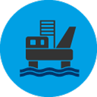 Offshore safety icon