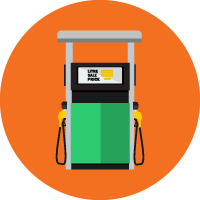 Petroleum product storage and distribution icon