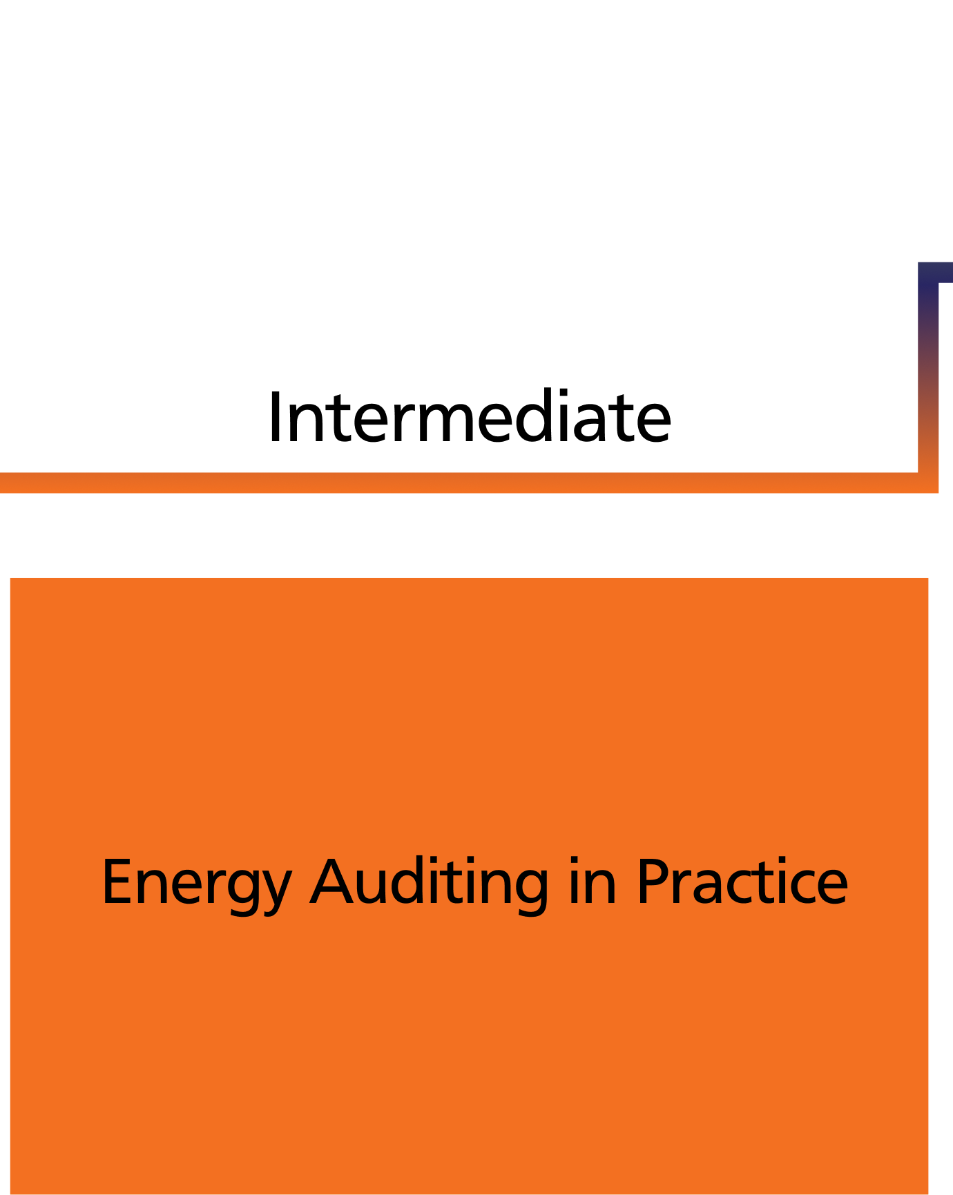 Energy Auditing in Practice