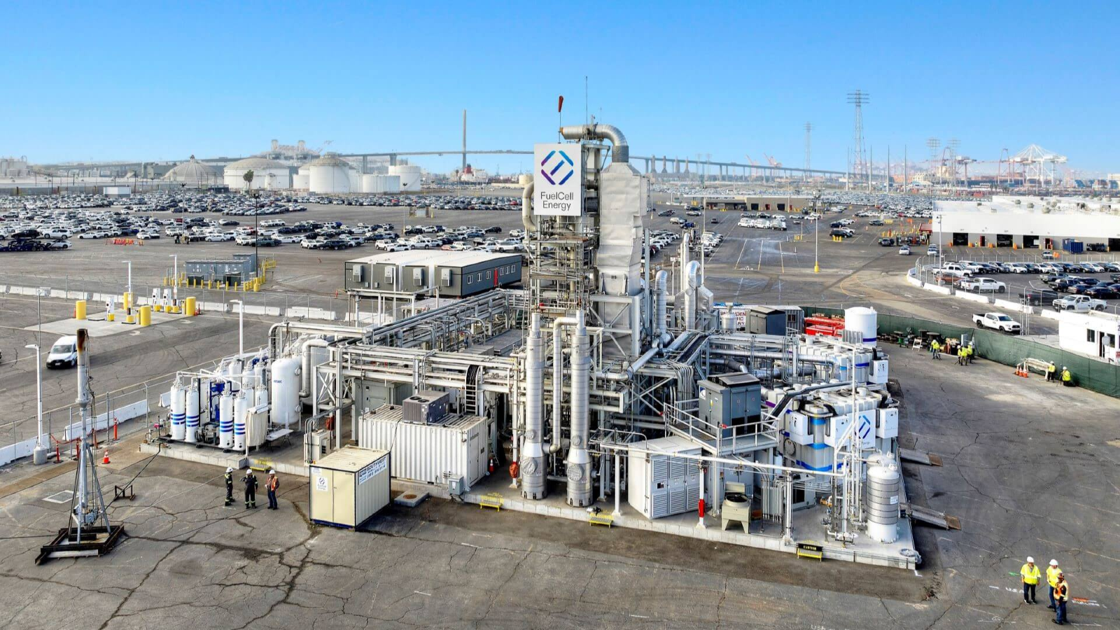 Toyota installs ‘first-of-a-kind’ gas-to-hydrogen fuel cell plant image
