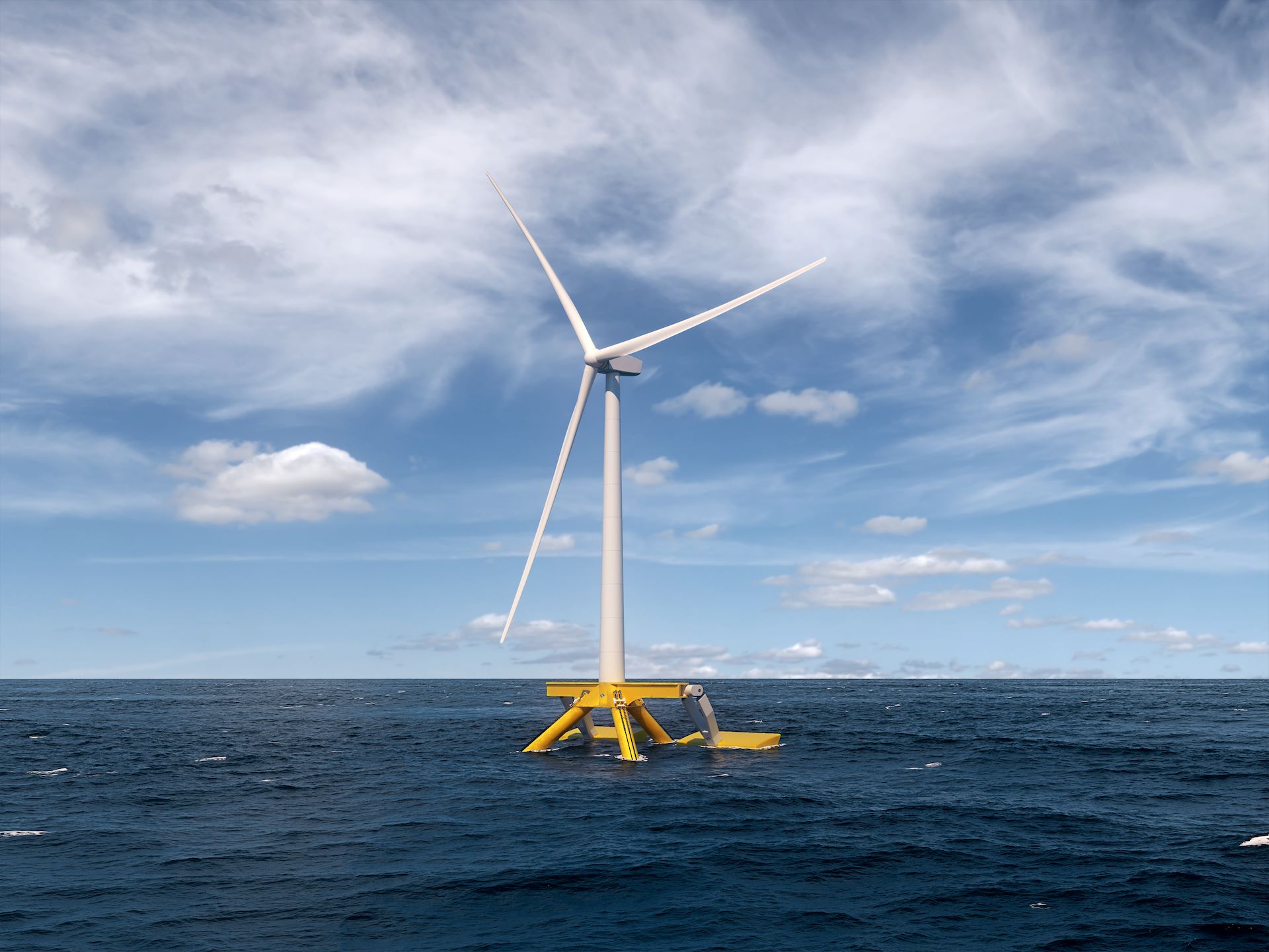 Floating offshore wind design