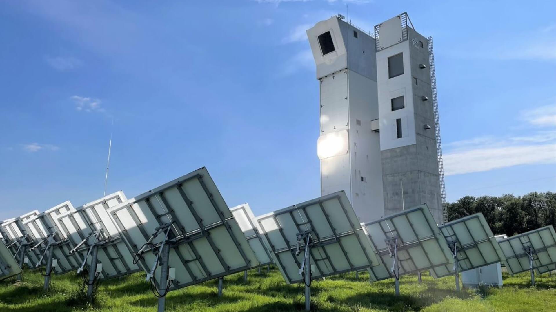 Synhelion's solar fuel technology at the Jülich solar tower, Germany