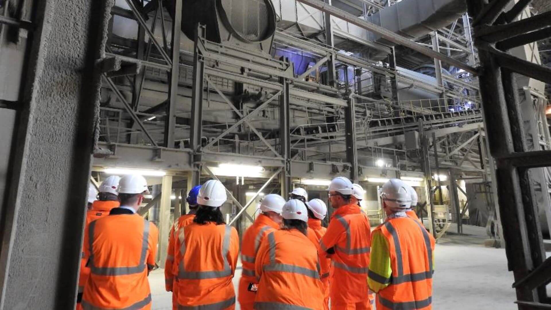 Engineers on site