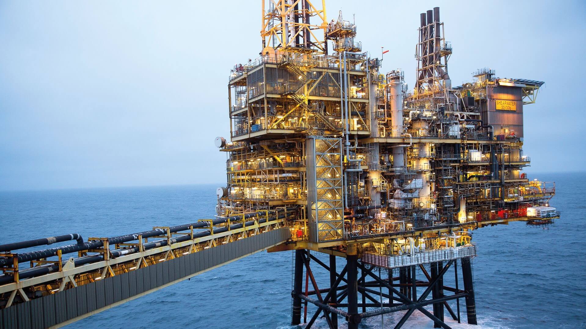 Shearwater gas field, North Sea