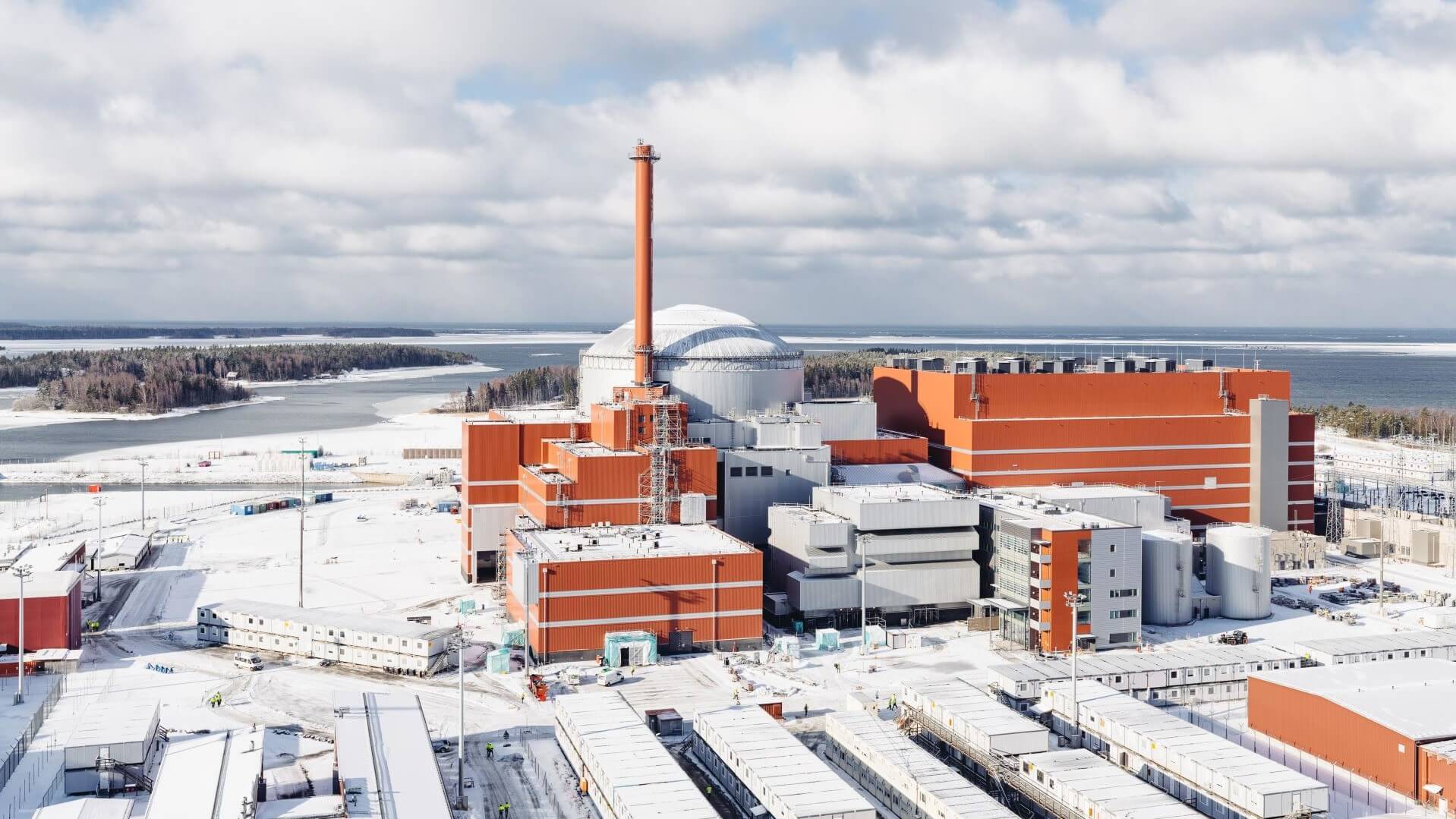Olkiluoto 3 nuclear power plant in Finland