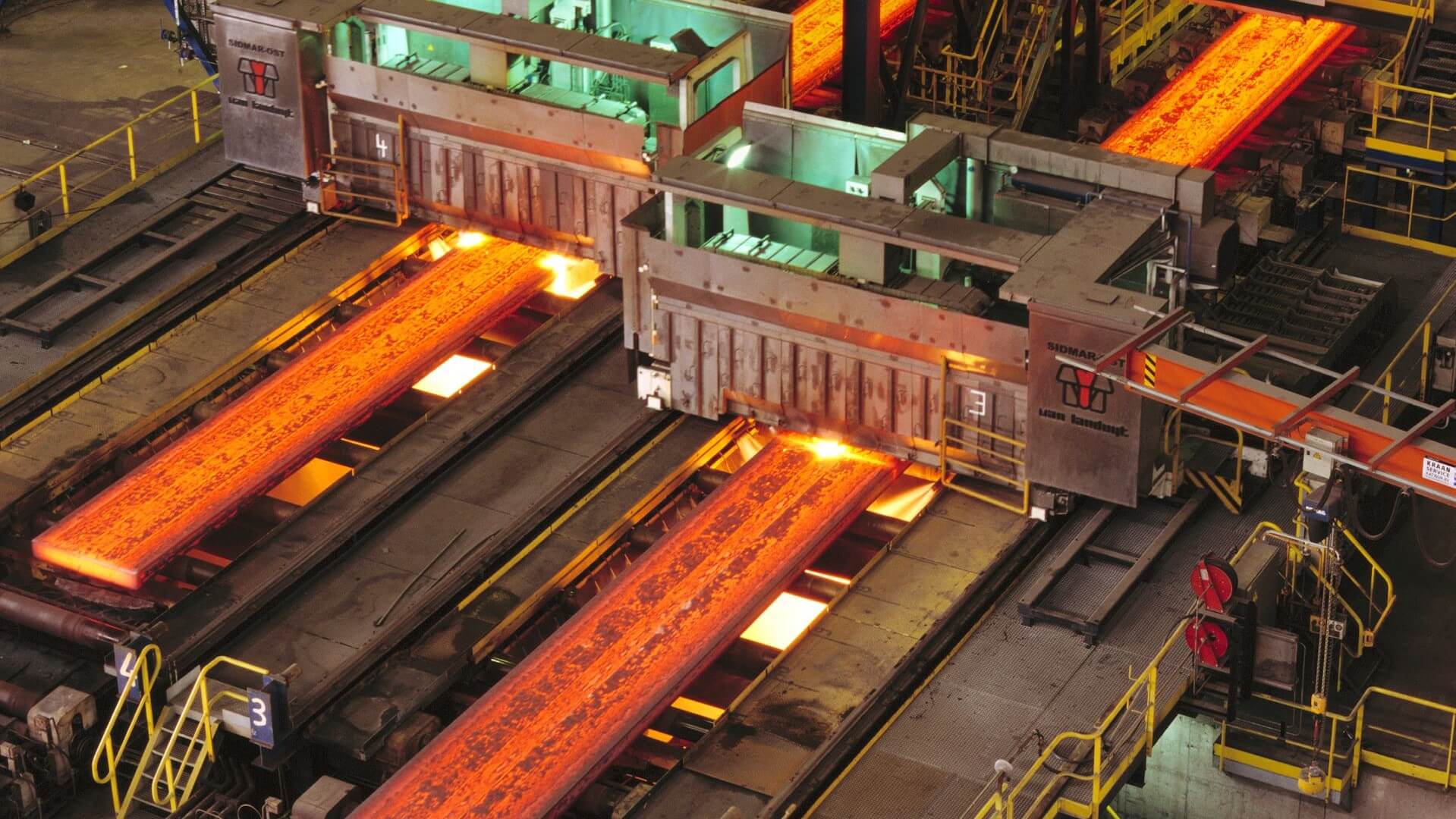 Inside Steel works