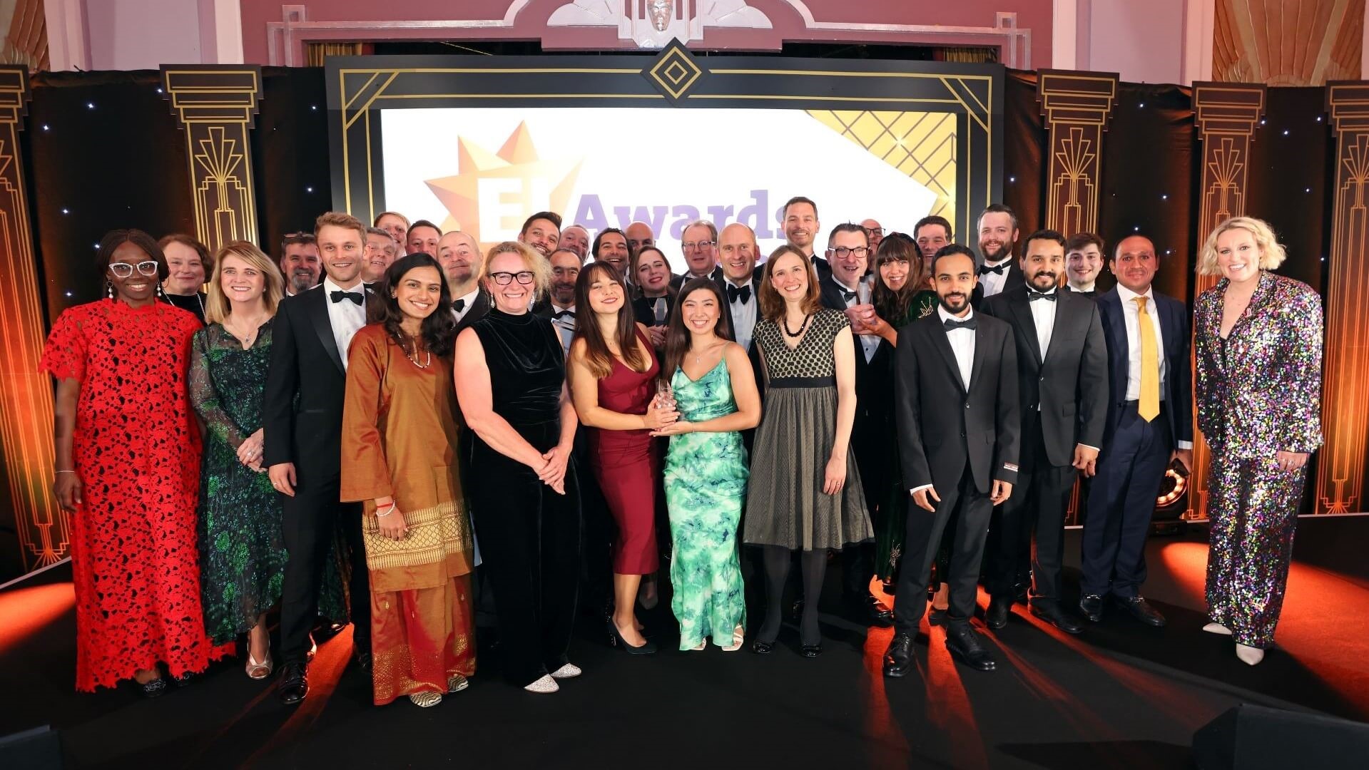 Winners of the Energy Institute’s 23rd annual awards gathered together on stage