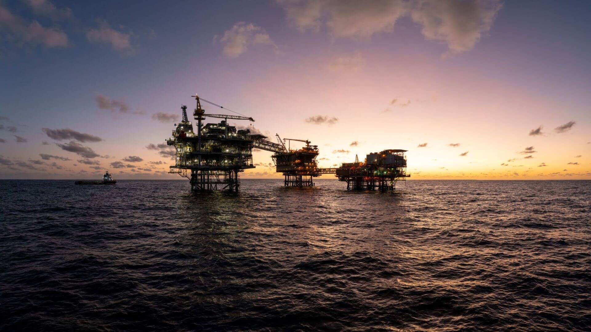 The Cassia C platform offshore