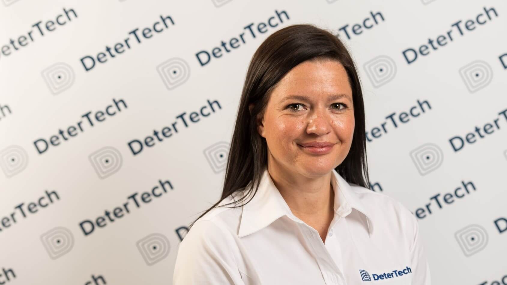 Head and shoulders photo of Rachael Oakley, Head of Crime Intelligence, DeterTech 