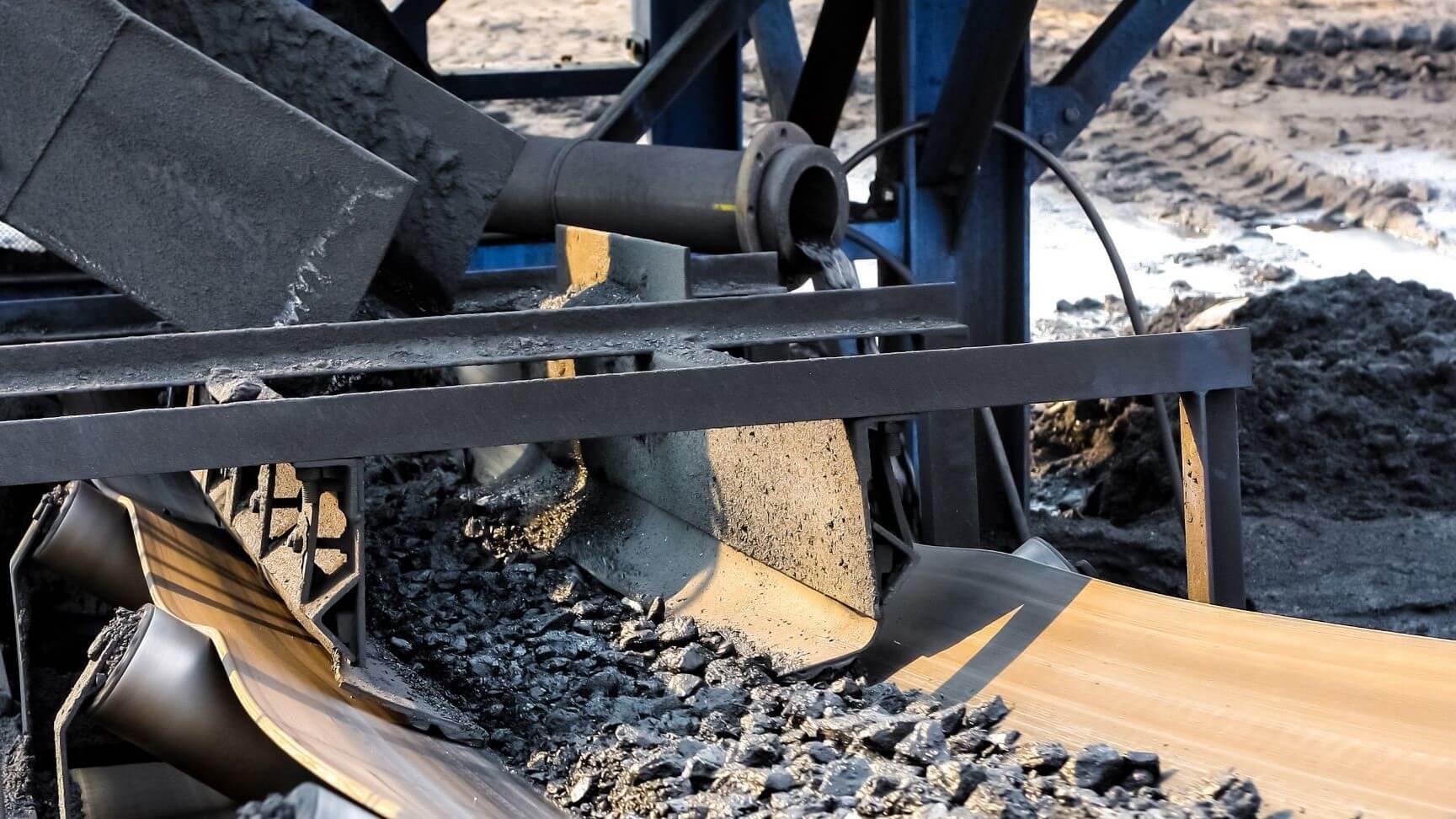 Coal mining machinery in South Africa
