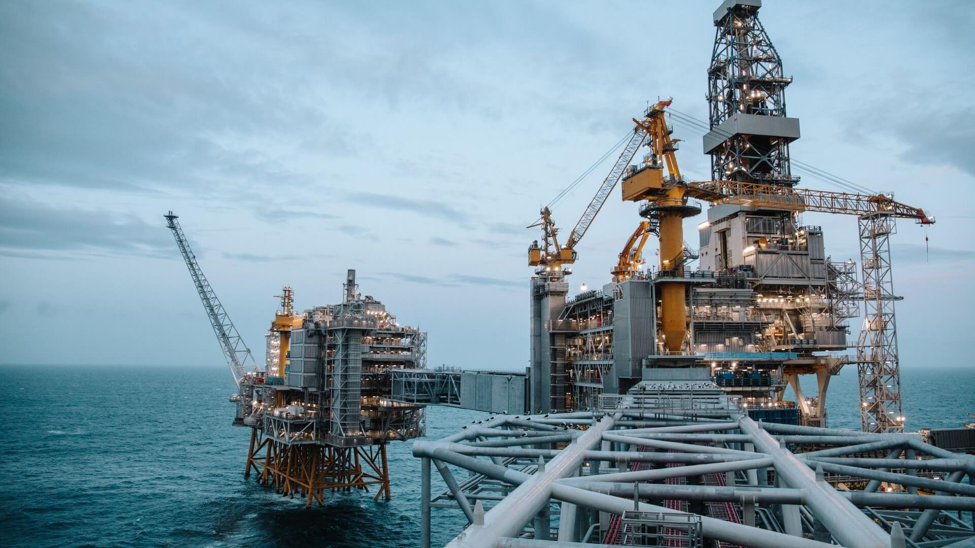Johann-Sverdrup offshore platform
