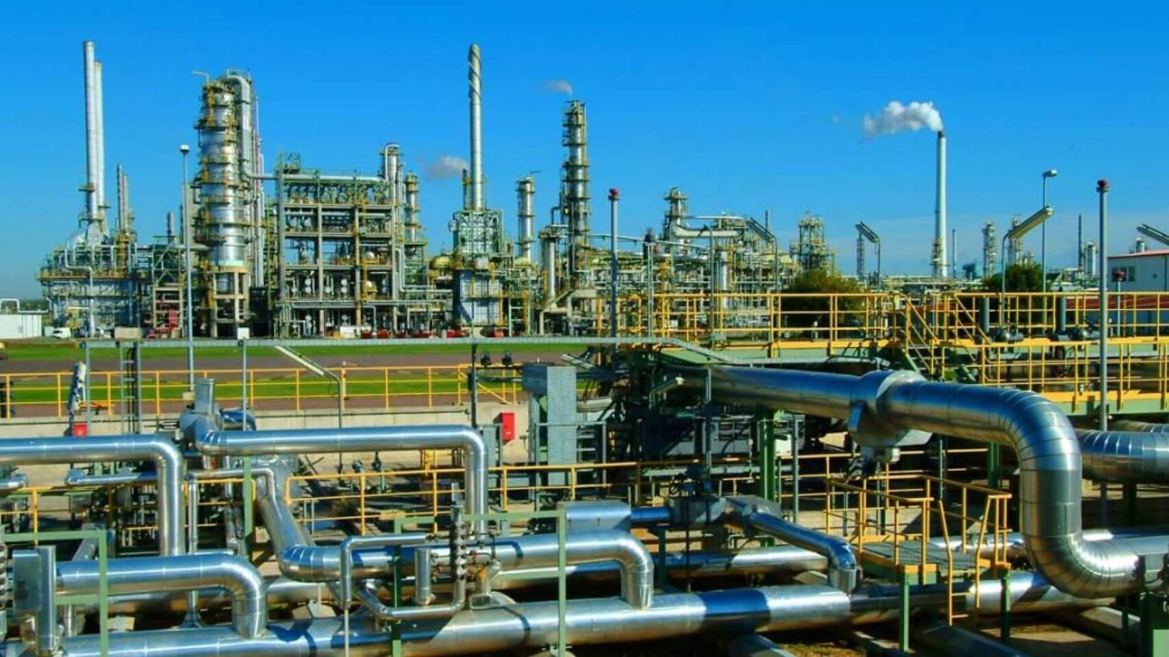 The Dangote refinery exterior