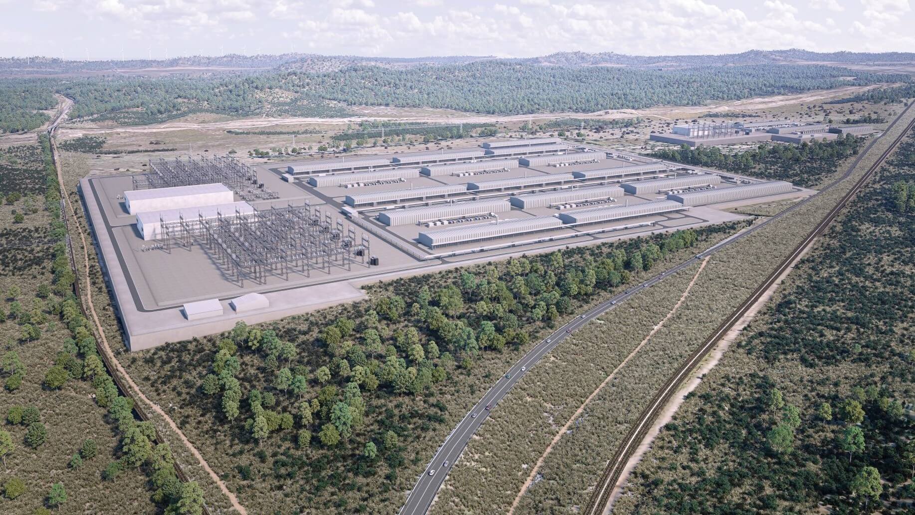 Artist’s impression of the CQ-H2 project in Queensland, Australia 