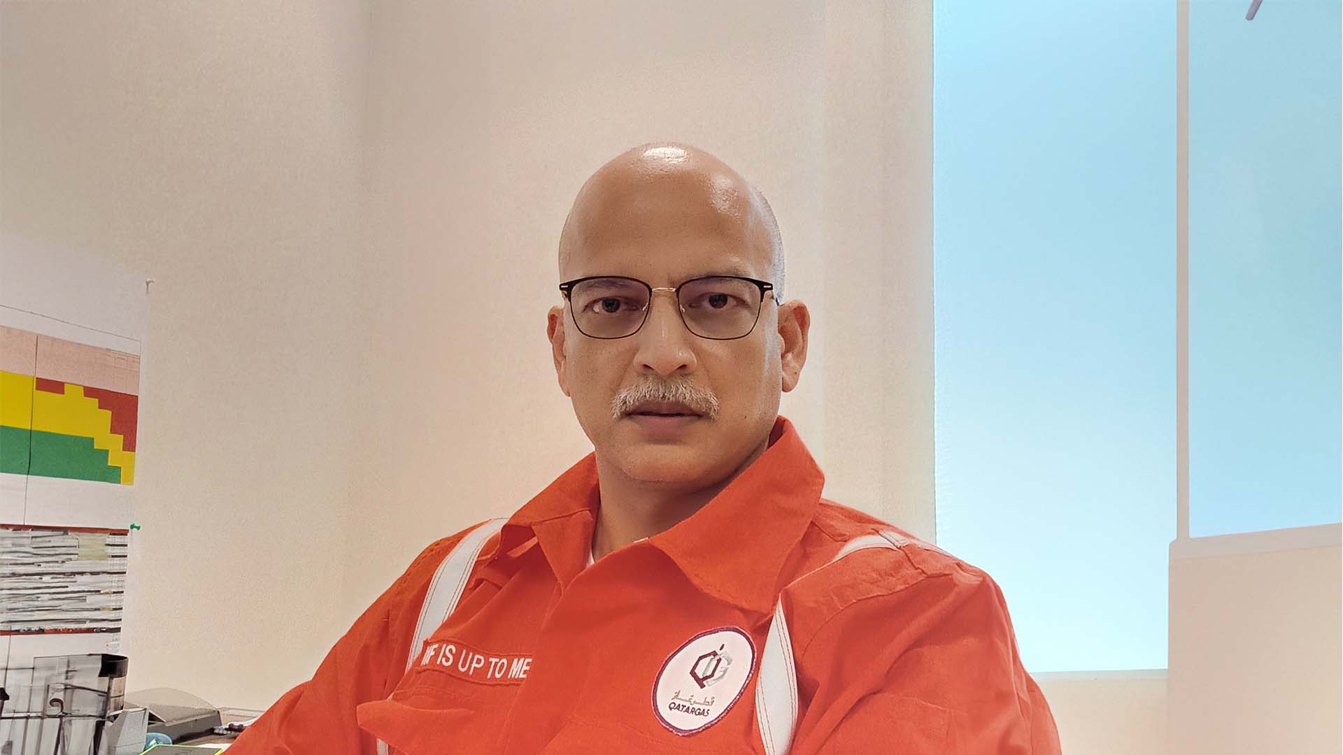 Head and shoulders photo of Sudeep Roy CEng MEI Chartered Energy Engineer, Operations Advisor, Qatargas Operating Company