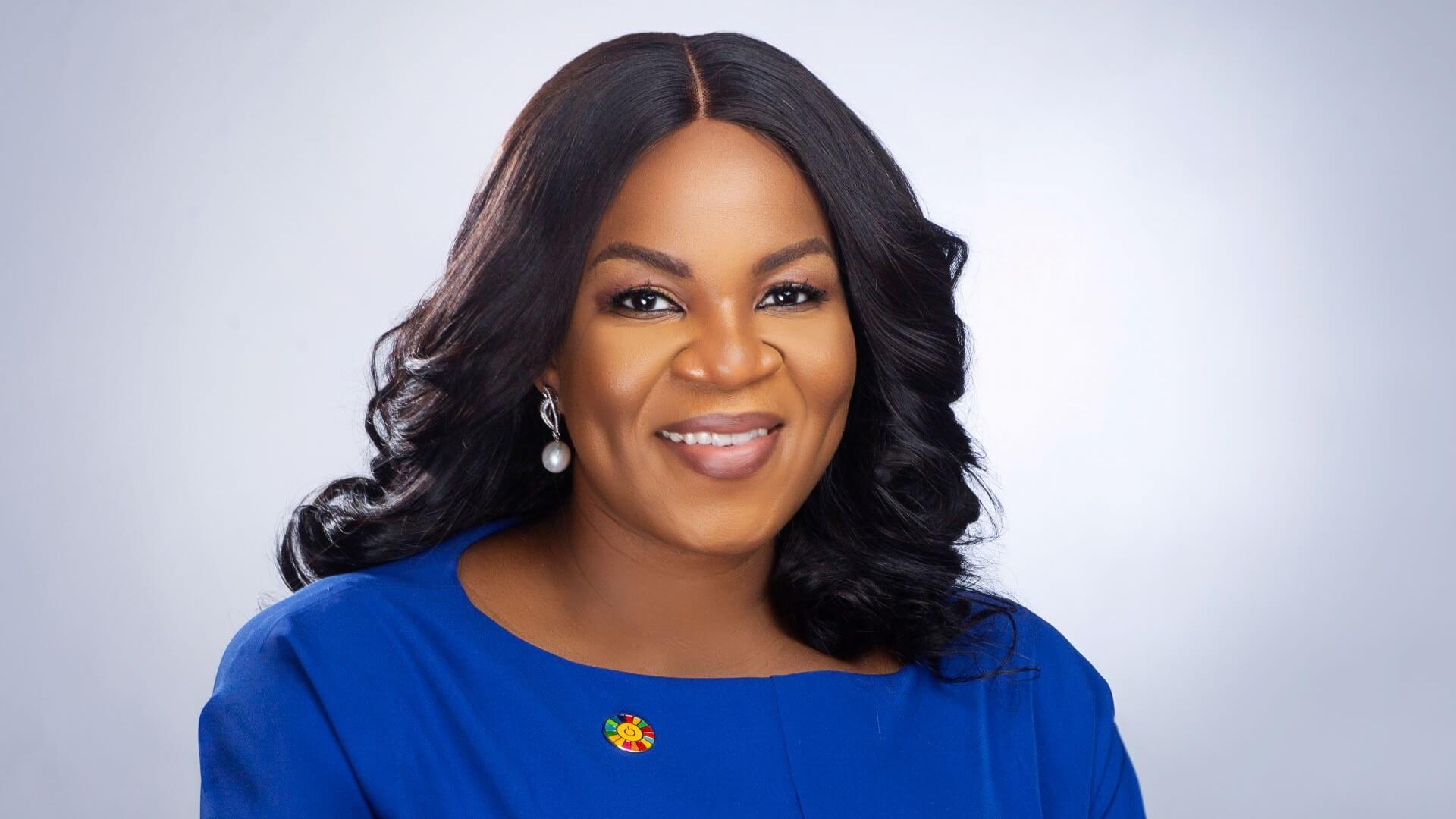 Head and shoulders photo of Damilola Ogunbiyi 