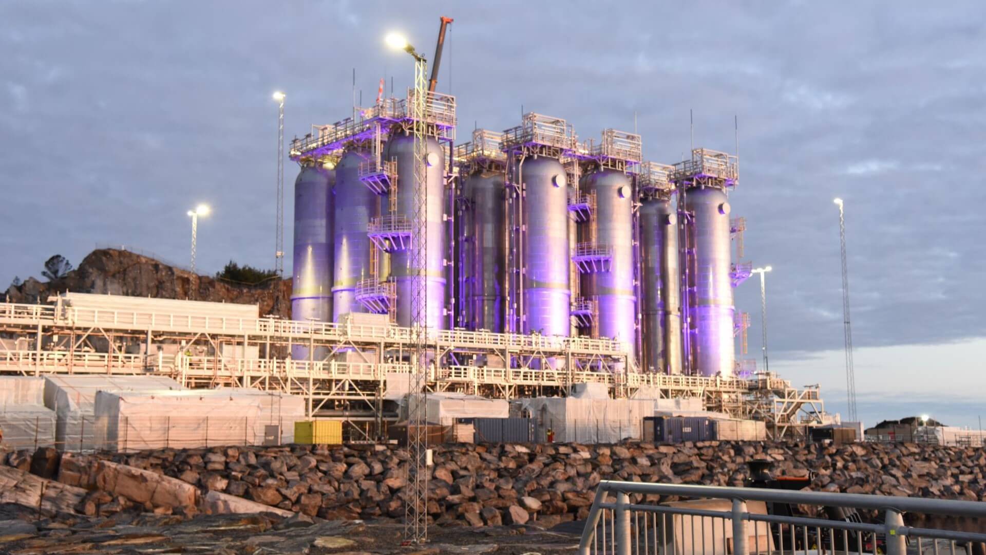 The Northern Lights carbon capture project at Øygarden