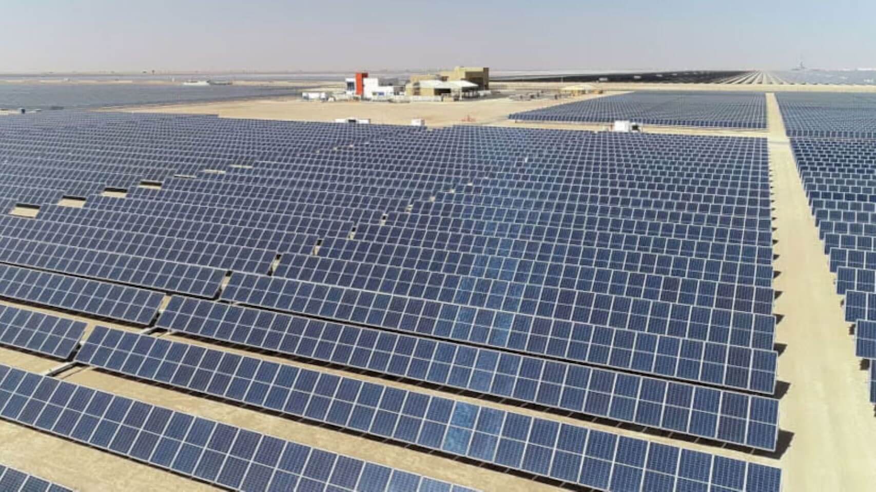 The Mohammed bin Rashid Al Maktoum Solar Park in the UAE