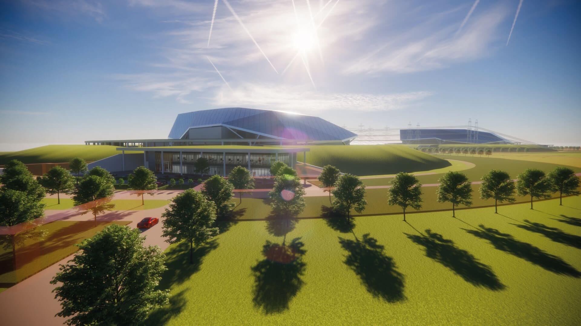 Artist's impression of SMR design from Rolls-Royce