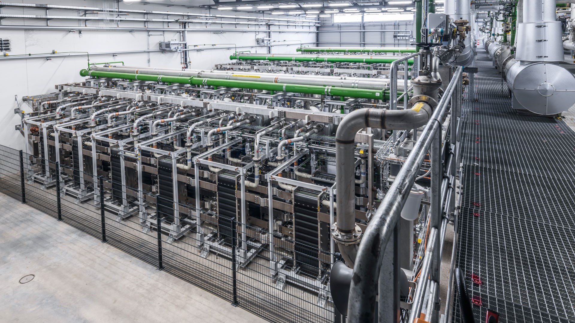 The electrolyser modules