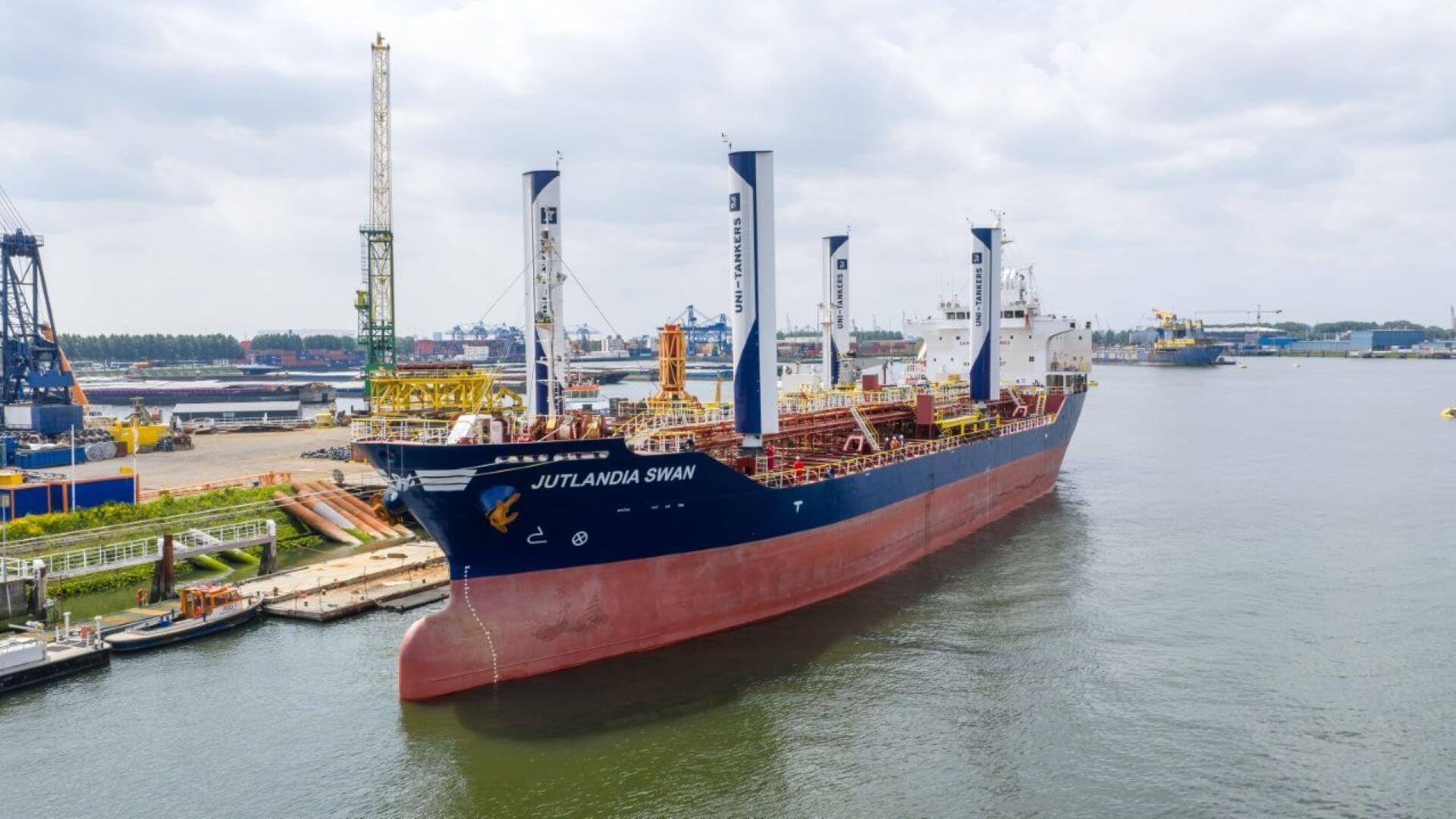 Ship in dock