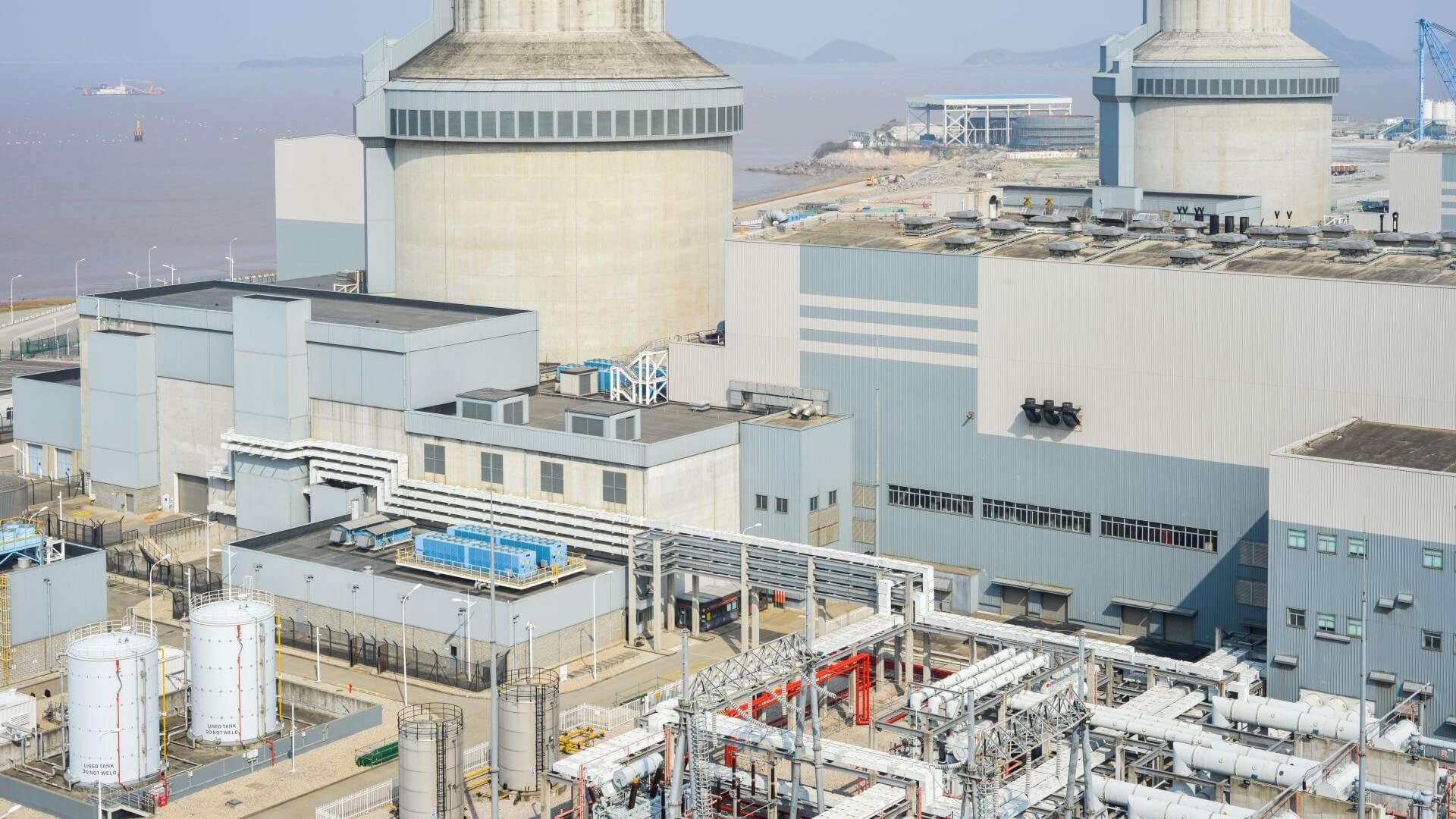 The Sanmen nuclear power station