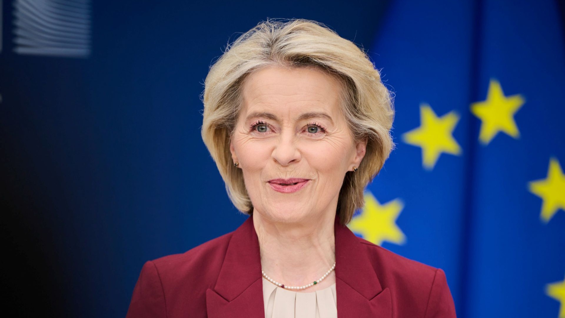 Head and shoulders image of EC President Ursula von der Leyen 
