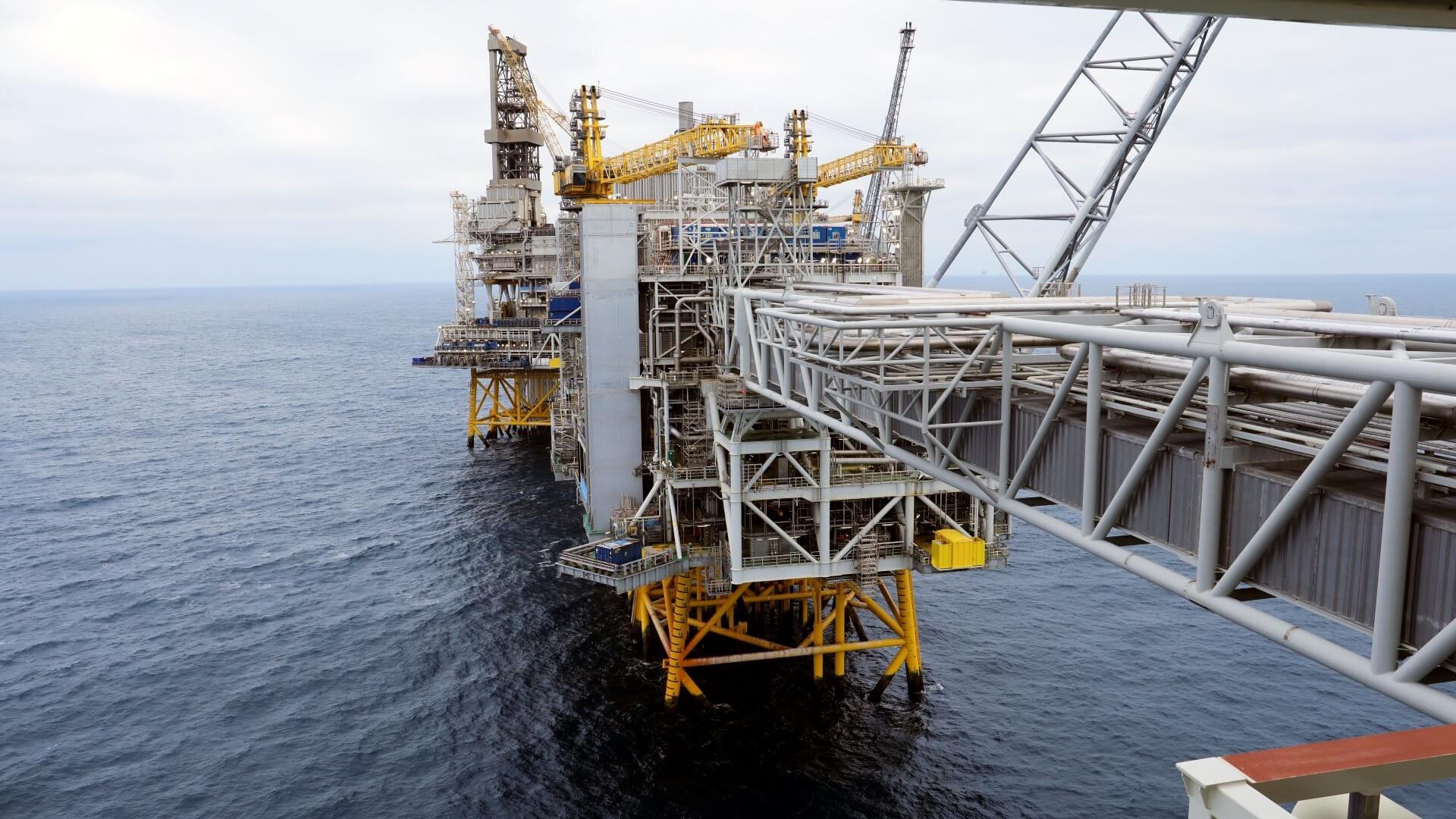 The Johan Sverdrup offshore platform
