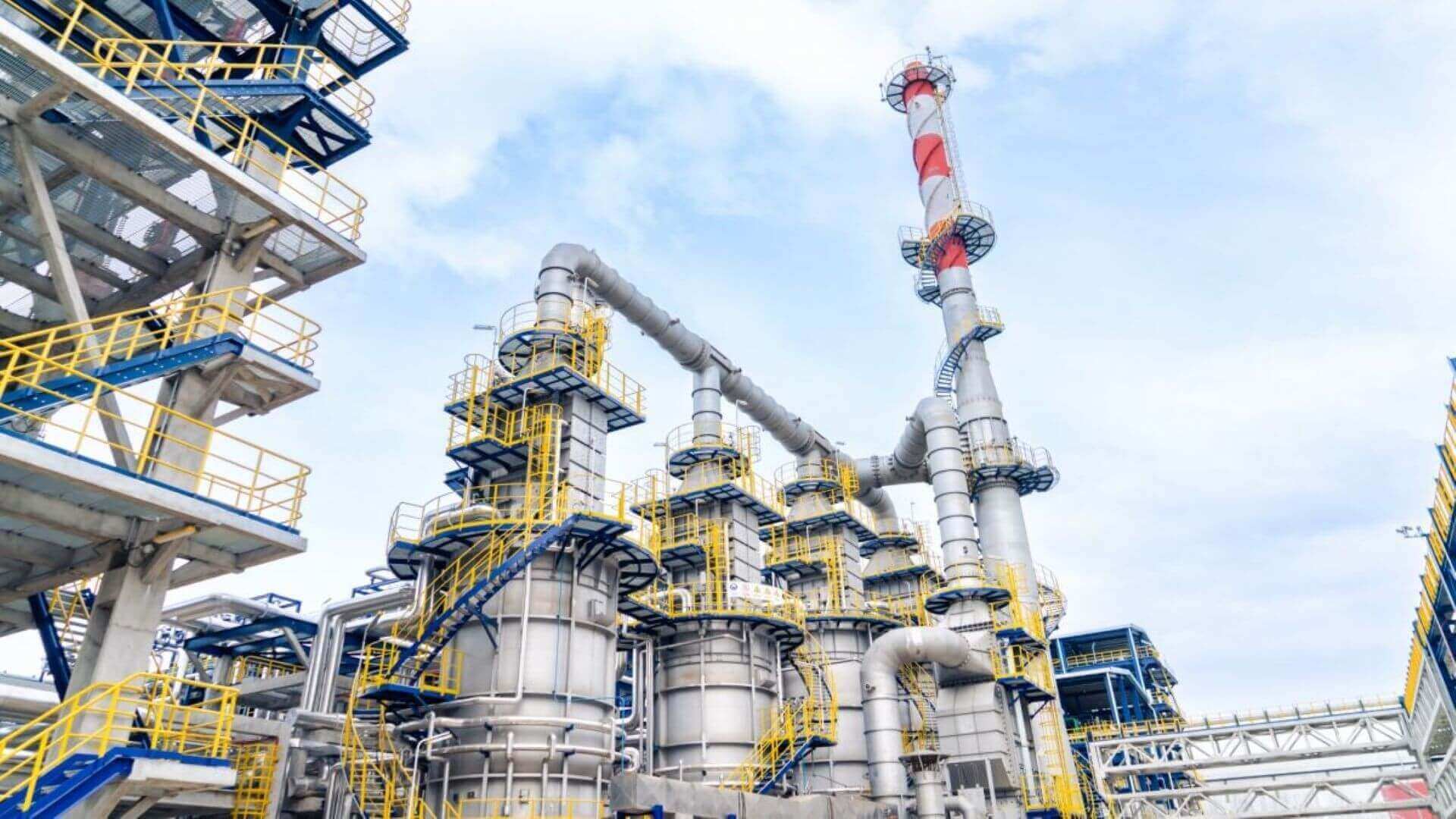 Exterior view of SAF plant