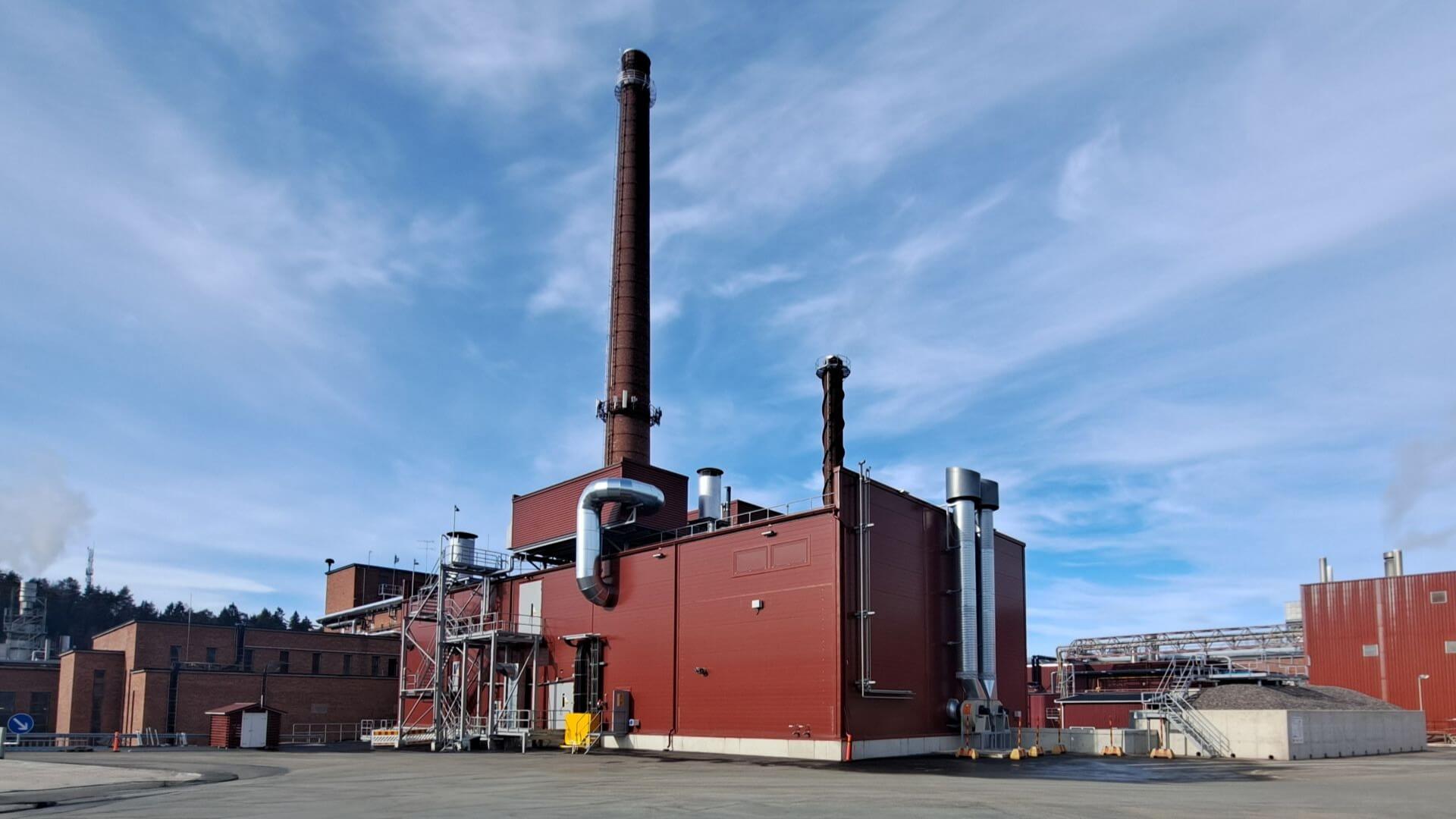 Exterior view of factory