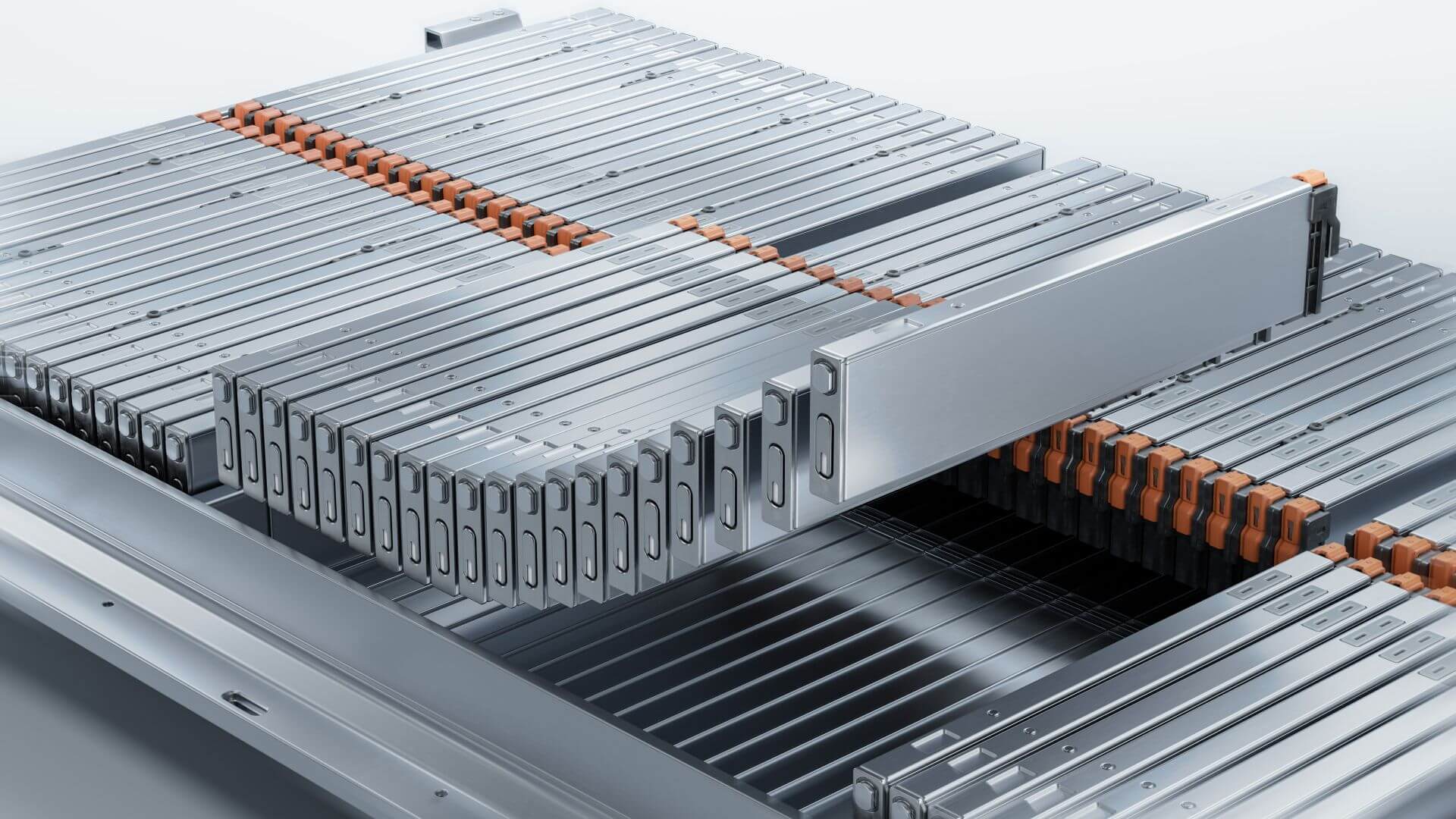 Close up of battery pack