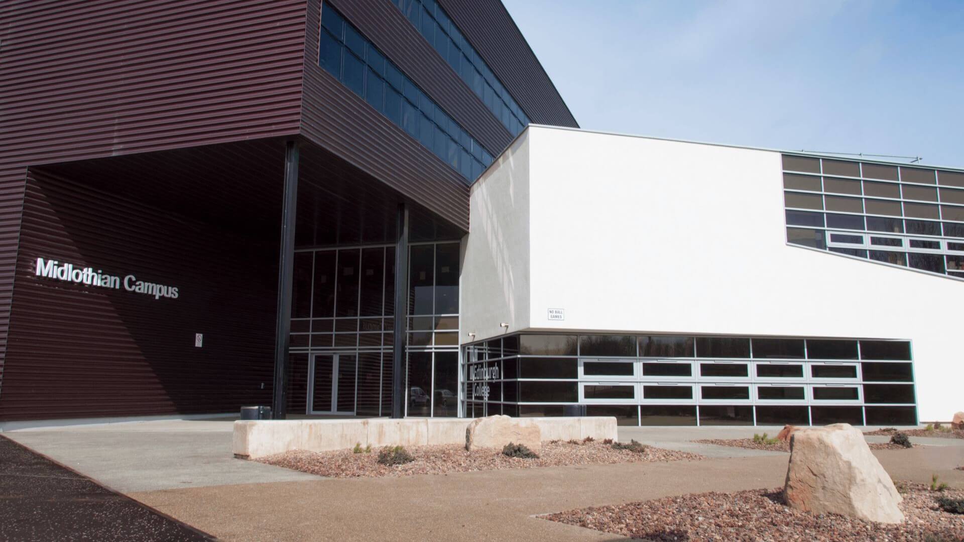 Exterior of campus building