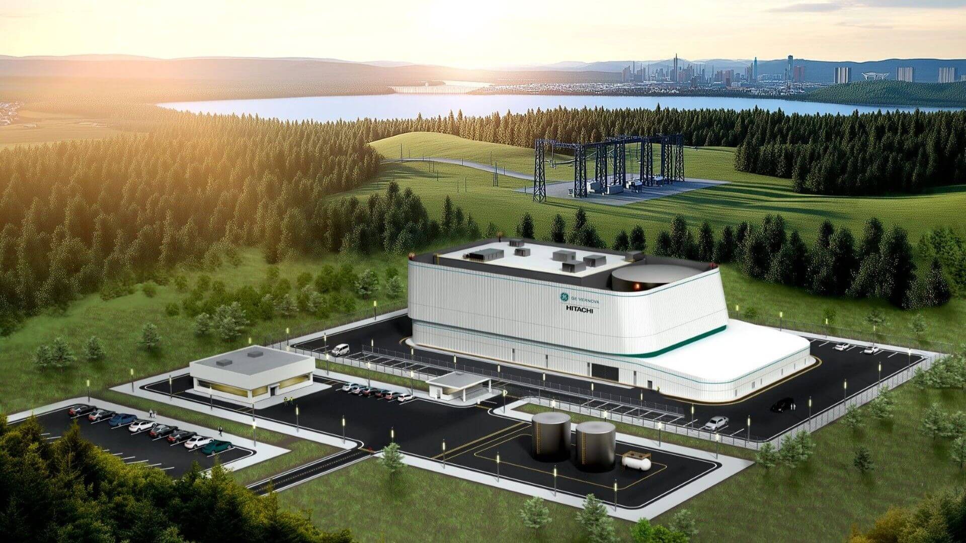 CGI rendering of SMR building