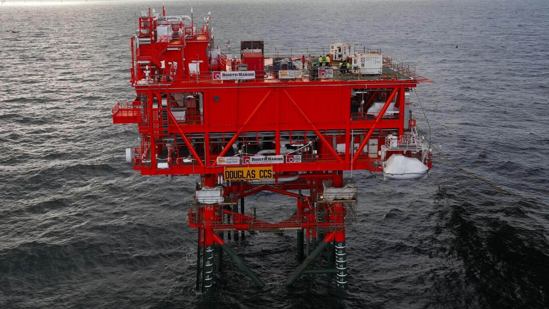 Douglas platform offshore